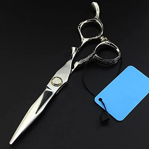 قیچی آرایشگری، قیچی اصلاح مو 6 اینچی فولاد 9cr13، قیچی آرایشگری، قیچی کوتاهی مو، قیچی پیتاژ آرایشگری (ست با کیف Q) قیچی آرایشگری، قیچی اصلاح مو 6 اینچی فولاد 9cr13، قیچی آرایشگری، قیچی کوتاهی مو، قیچی پیتاژ آرایشگری (ست با کیف Q)