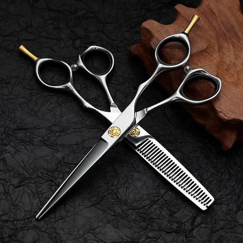 قیچی آرایشگری مو، 6 اینچ JP440C قیچی حرفه ای آرایشگاه آرایشگری مجموعه قیچی های کوتاهی و نازک کننده مو قیچی آرایشگری مو، 6 اینچ JP440C قیچی حرفه ای آرایشگاه آرایشگری مجموعه قیچی های کوتاهی و نازک کننده مو