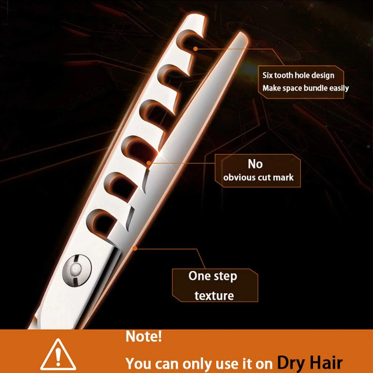 دریم ریچ (Chunker 02) - قیچی آرایشگری حرفه ای 15 سانتی متری فولاد ژاپنی 440C، قیچی پیتاژ برای آرایشگران مردانه/زنانه، مناسب برای سالن/آرایشگاه/خانه (Chunker 02) دریم ریچ (Chunker 02) - قیچی آرایشگری حرفه ای 15 سانتی متری فولاد ژاپنی 440C، قیچی پیتاژ برای آرایشگران مردانه/زنانه، مناسب برای سالن/آرایشگاه/خانه (Chunker 02)