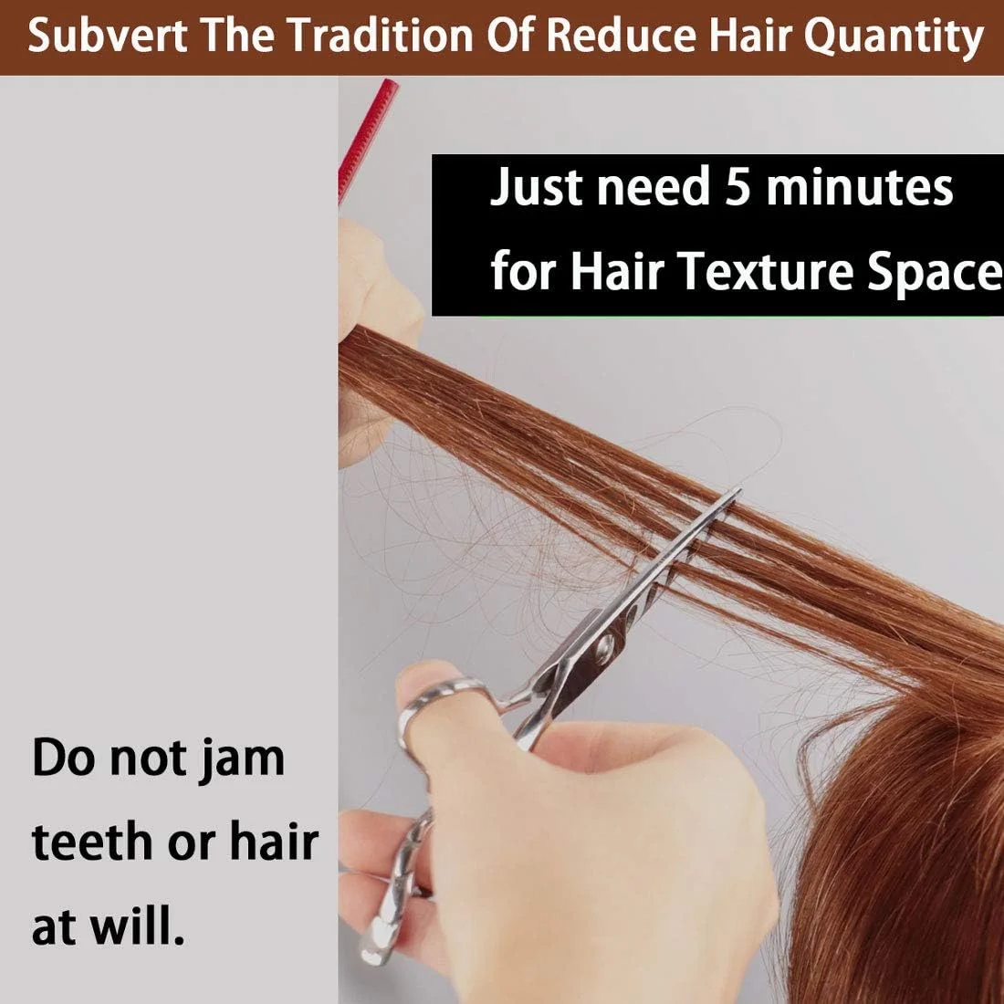 دریم ریچ (Chunker 02) - قیچی آرایشگری حرفه ای 15 سانتی متری فولاد ژاپنی 440C، قیچی پیتاژ برای آرایشگران مردانه/زنانه، مناسب برای سالن/آرایشگاه/خانه (Chunker 02) دریم ریچ (Chunker 02) - قیچی آرایشگری حرفه ای 15 سانتی متری فولاد ژاپنی 440C، قیچی پیتاژ برای آرایشگران مردانه/زنانه، مناسب برای سالن/آرایشگاه/خانه (Chunker 02)