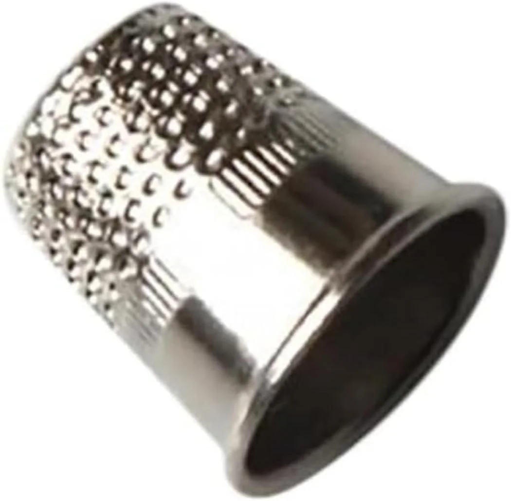 انگشتانه فلزی دایکاست پریم 15 میلی‌متری، کوچک، نقره‌ای، 2 × 1.5 × 1.5 سانتی‌متر