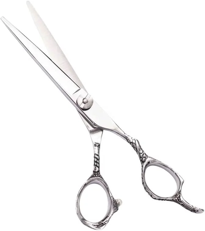 قیچی آرایشگری مو، ابزار حرفه ای آرایشگری 6 اینچی برای نازک کردن و مرتب کردن مو، ست قیچی آرایشگری قیچی آرایشگری مو، ابزار حرفه ای آرایشگری 6 اینچی برای نازک کردن و مرتب کردن مو، ست قیچی آرایشگری