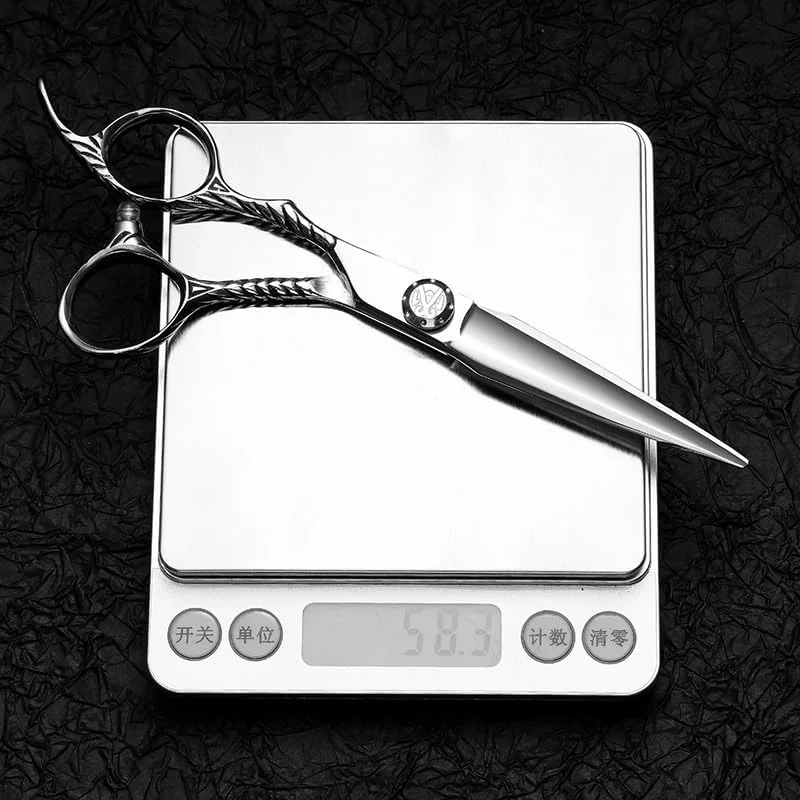 قیچی آرایشگری، 6 اینچ فولاد ضد زنگ 440C حرفه ای مخصوص دست چپ، قیچی مو آرایشگاه، ست قیچی های کوتاهی و پیتاژ مو قیچی آرایشگری، 6 اینچ فولاد ضد زنگ 440C حرفه ای مخصوص دست چپ، قیچی مو آرایشگاه، ست قیچی های کوتاهی و پیتاژ مو