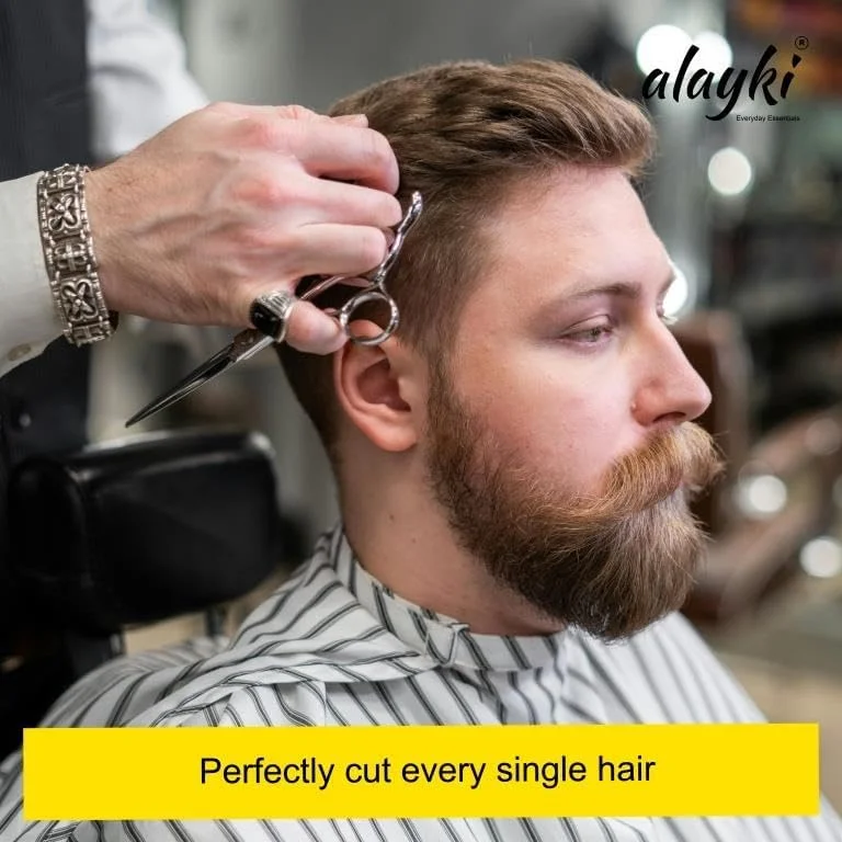 قیچی آرایشگری حرفه ای آلایکی - 6.5 اینچ، قیچی موی استیل ضد زنگ ممتاز با پیچ قابل تنظیم، قیچی اصلاح مو، لوازم جانبی آرایشگری و لوازم سالن، قیچی آرایشگاه قیچی آرایشگری حرفه ای آلایکی - 6.5 اینچ، قیچی موی استیل ضد زنگ ممتاز با پیچ قابل تنظیم، قیچی اصلاح مو، لوازم جانبی آرایشگری و لوازم سالن، قیچی آرایشگاه