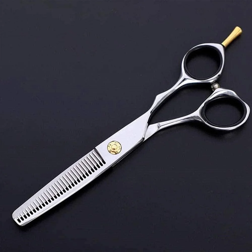 قیچی آرایشگری، قیچی پیرایش مو و قیچی اِفِه، طراحی منحصر به فرد، 15.2 سانتی متر، بنفش، مناسب سالن های آرایشگری، آرایشگران یا استفاده در منزل (رنگ: بنفش)