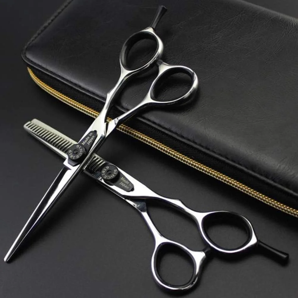 ست قیچی آرایشگری حرفه ای رترو 6 اینچی - قیچی های لوکس برای آرایشگاه و استفاده خانگی، قیچی های آرایشگری استیل ضد زنگ به همراه لوازم جانبی ست قیچی آرایشگری حرفه ای رترو 6 اینچی - قیچی های لوکس برای آرایشگاه و استفاده خانگی، قیچی های آرایشگری استیل ضد زنگ به همراه لوازم جانبی