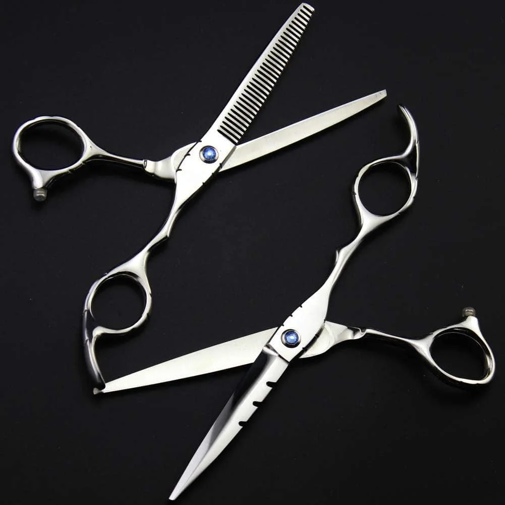 Retro Barber Scissors,Luxury Hair Scissors,Professional Barber Salon Scissors,Professional Hairdressing Scissors Hair Scissors Set,C1,flat cut 6 inch Retro Barber Scissors,Luxury Hair Scissors,Professional Barber Salon Scissors,Professional Hairdressing Scissors Hair Scissors Set,C1,flat cut 6 inch