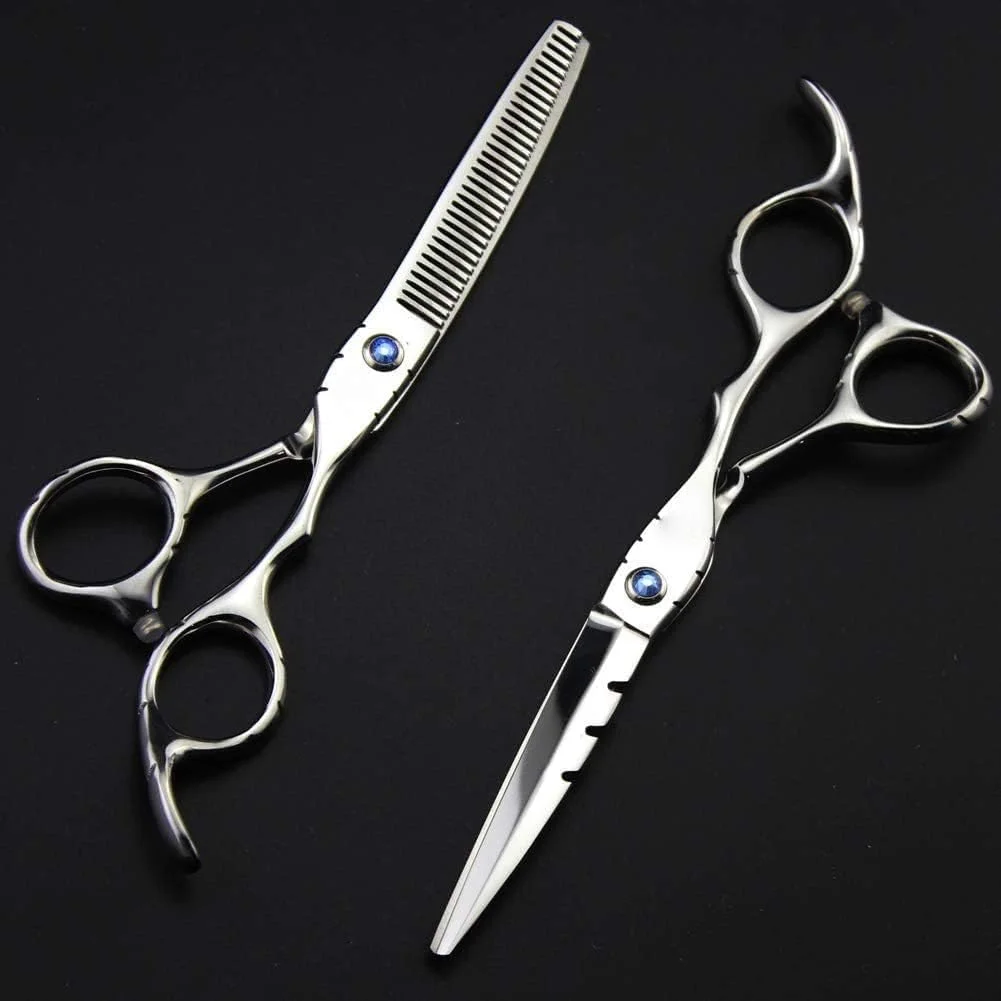 Retro Barber Scissors,Luxury Hair Scissors,Professional Barber Salon Scissors,Professional Hairdressing Scissors Hair Scissors Set,C1,flat cut 6 inch Retro Barber Scissors,Luxury Hair Scissors,Professional Barber Salon Scissors,Professional Hairdressing Scissors Hair Scissors Set,C1,flat cut 6 inch
