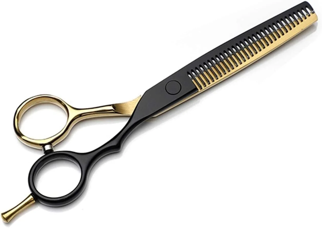 ست قیچی آرایشگری مو 6.0 اینچ، خلاقانه، بافت نازک، استیل ضد زنگ، مجموعه قیچی آرایشگری