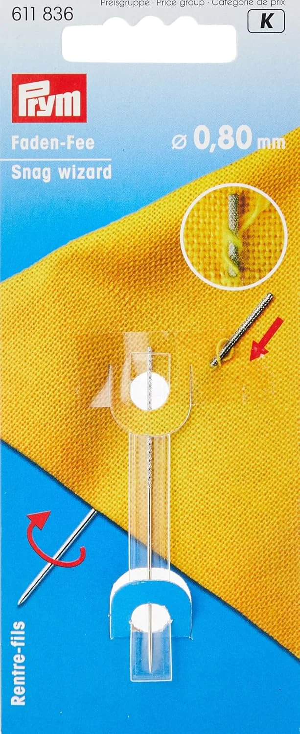 پریم Snag Wizard بسیار ظریف، پلی استر، نقره ای، Ø 0,8 میلی متر، 1 عدد پریم Snag Wizard بسیار ظریف، پلی استر، نقره ای، Ø 0,8 میلی متر، 1 عدد