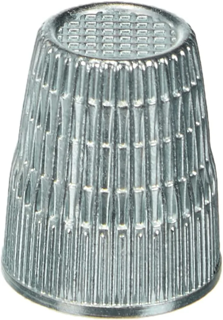 انگشتانه فلزی پریم PRYM_431862-1، قطر 16 میلی متر، جنس زینک دایکاست، نقره ای