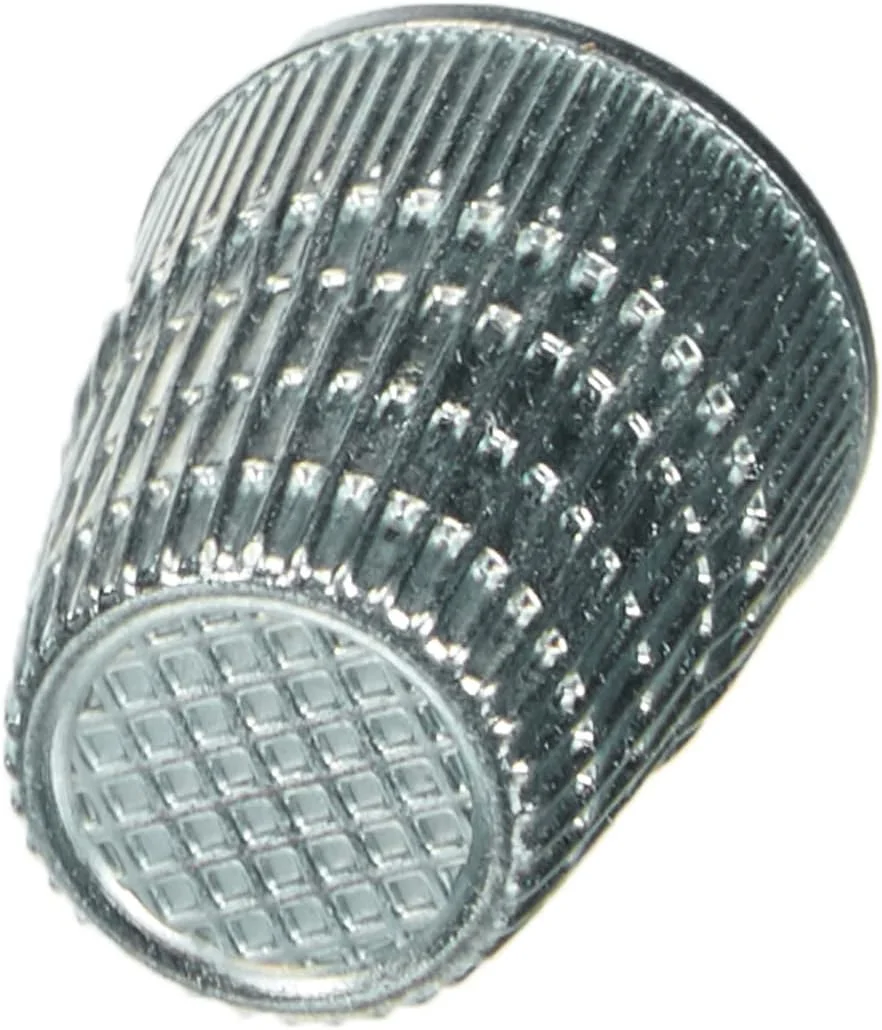 انگشتانه فلزی پریم PRYM_431862-1، قطر 16 میلی متر، جنس زینک دایکاست، نقره ای