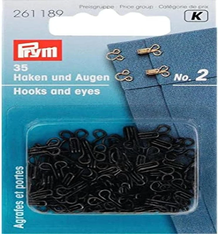 قزن قفلی مشکی فولاد ملایم شماره 2 پریم