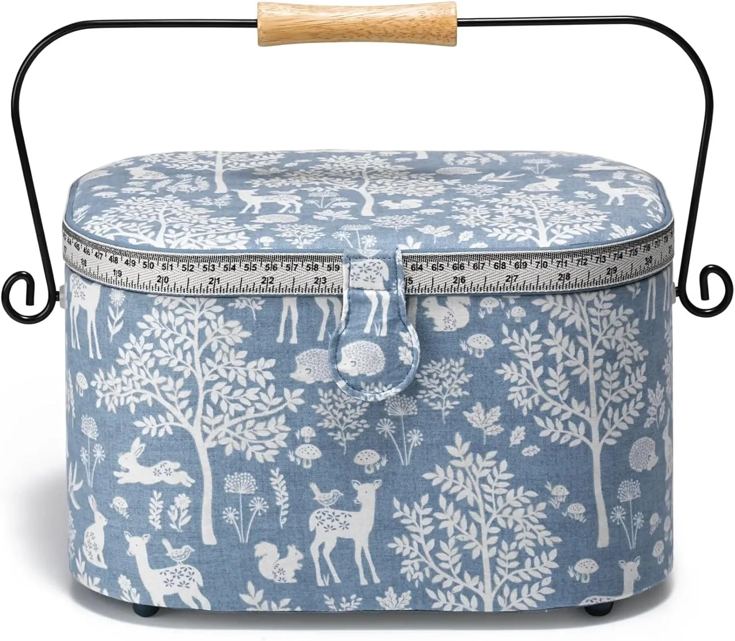 سبد خیاطی بیضی بزرگ Prym، طرح جنگلی