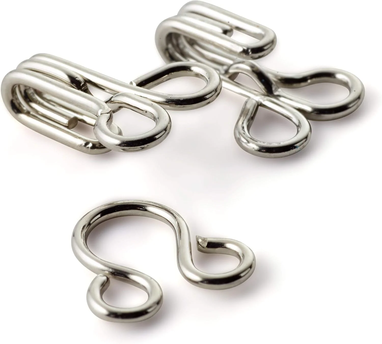 گیره و قزن فلزی نقره ای Prym بسته 2 عددی گیره و قزن فلزی نقره ای Prym بسته 2 عددی