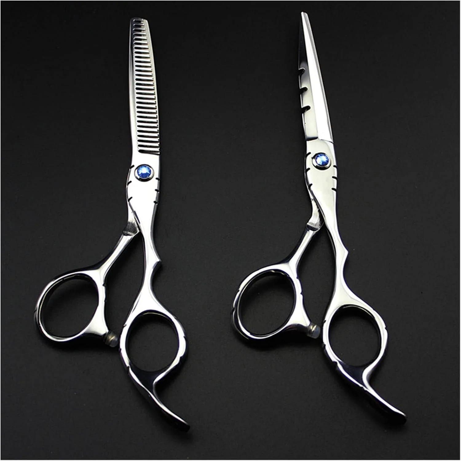 قیچی آرایشگری CENAP سایز 5.5/6 اینچ، قیچی آرایشگری، قیچی خرد کننده مو، قیچی آرایشگر، قیچی کوتاهی مو (رنگ: برش)