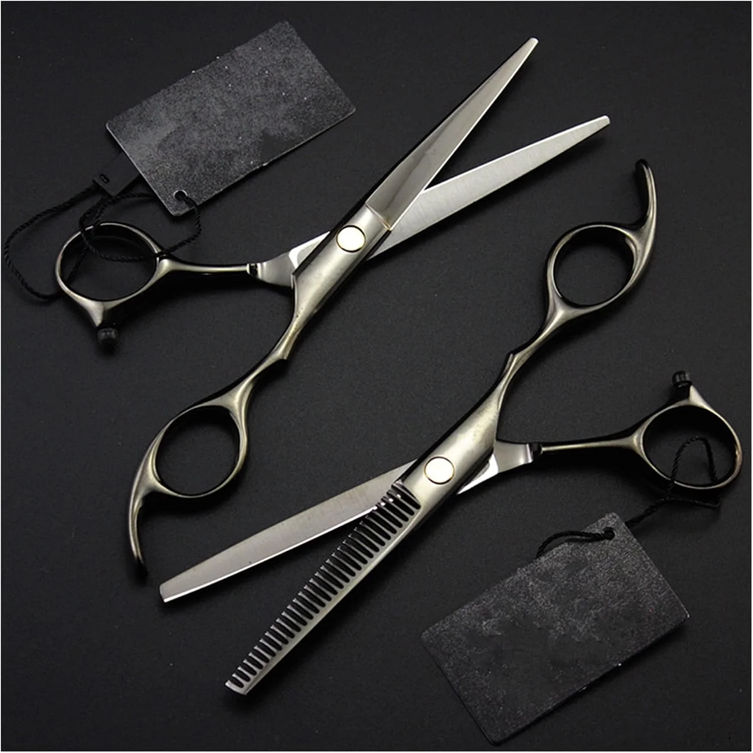 قیچی اصلاح مو 5.5/6 اینچی، قیچی آرایشگری، قیچی پیتاژ، ست قیچی آرایشگری، ست کیت اصلاح مو 5.5 اینچی - ست B