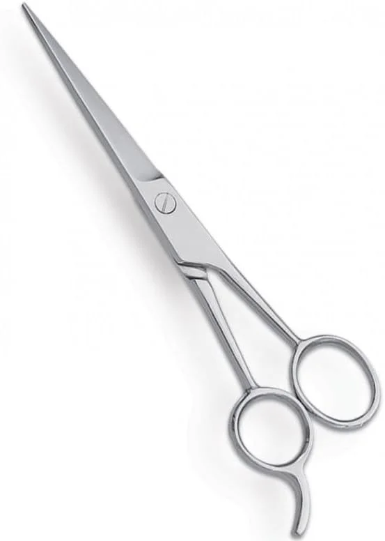 قیچی آرایشگری حرفه ای کلاسیک، قیچی اصلاح مو، قیچی مو برای مردان، نقره ای - 6 اینچ