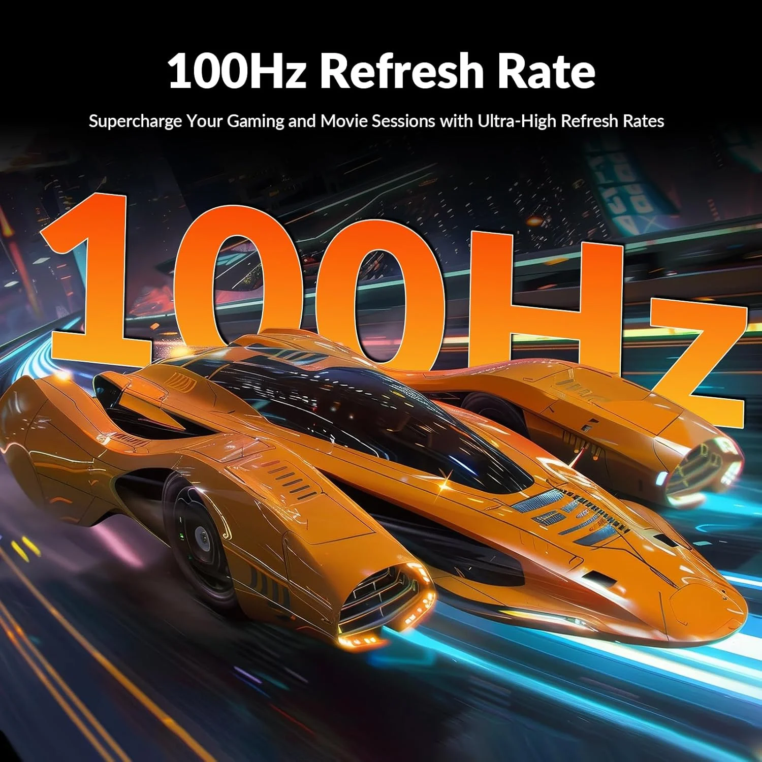 مانیتور گیمینگ 27 اینچی Great voell، 100 هرتز، FHD (1920x1080P)، HDR، پوشش 99% sRGB، FreeSync، بلندگوهای داخلی، نور ضد آبی، قابلیت نصب VESA، HDMI 2.0، قابلیت تنظیم شیب، صفحه نمایش 16:9 PC