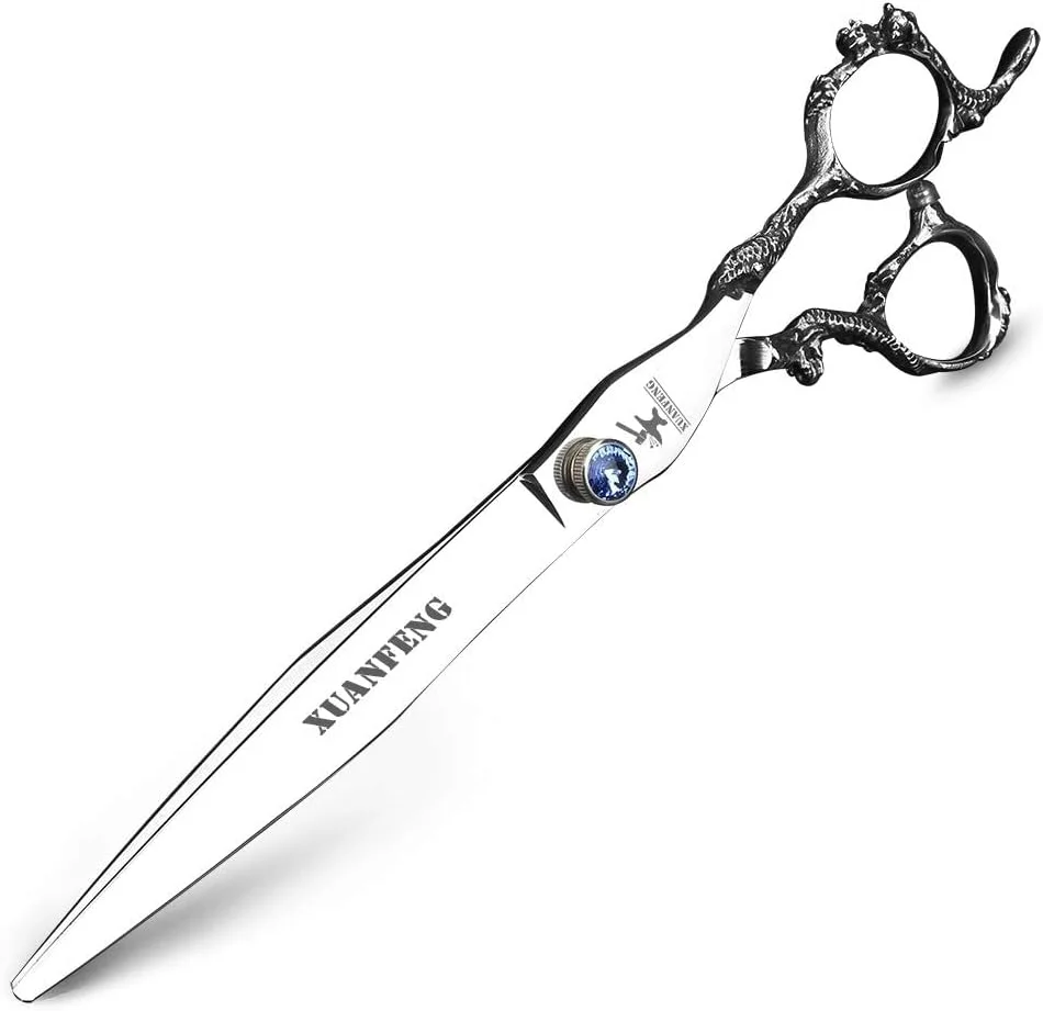 قیچی آرایشگری مو، سایز 8/9 اینچ، قیچی پیتاژ مناسب حیوانات خانگی، کاهش حجم مو 40-50 درصد، مناسب آرایشگاه، پیرایشگاه (سایز 9 اینچ)، قیچی آرایشگری قیچی آرایشگری مو، سایز 8/9 اینچ، قیچی پیتاژ مناسب حیوانات خانگی، کاهش حجم مو 40-50 درصد، مناسب آرایشگاه، پیرایشگاه (سایز 9 اینچ)، قیچی آرایشگری