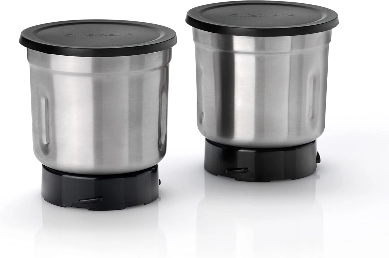 آسیاب ادویه برقی، آسیاب قهوه، آسیاب آجیل، آسیاب دانه Cuisinart برای آشپزخانه، مرطوب و خشک، برقی، دو کاسه استیل ضد زنگ با درب های نگهداری، قابل شستشو در ماشین ظرفشویی، آبی