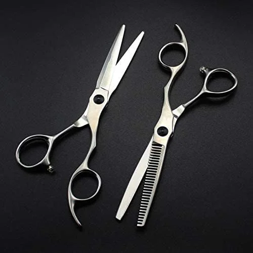 Hair Cutting Scissors Haircut,Professional Japan 440c Steel 6 ‘‘ Matte Hair Make Up Thinning Barber Hair Cutting Shears Hairdresser Barber,Barber Scissors