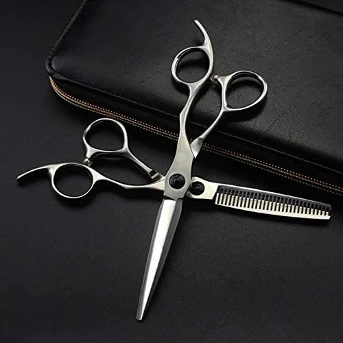 Hair Cutting Scissors Haircut,Professional Japan 440c Steel 6 ‘‘ Matte Hair Make Up Thinning Barber Hair Cutting Shears Hairdresser Barber,Barber Scissors