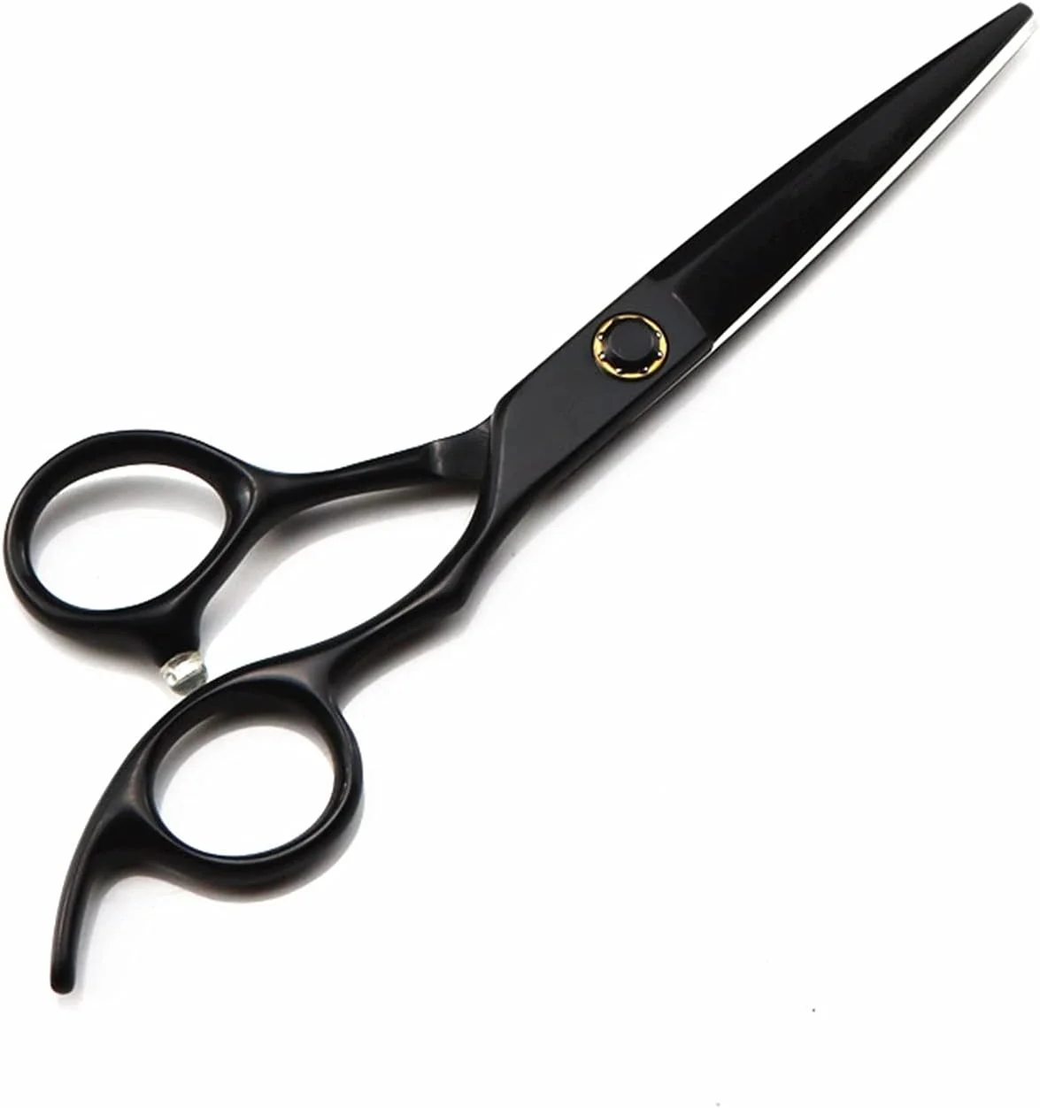 قیچی آرایشگری 6 اینچی، قیچی آرایشگری، قیچی زیبایی، قیچی آرایشگاه، قیچی تخت، قیچی پیتاژ، ست قیچی آرایشگری - پیتاژ - B