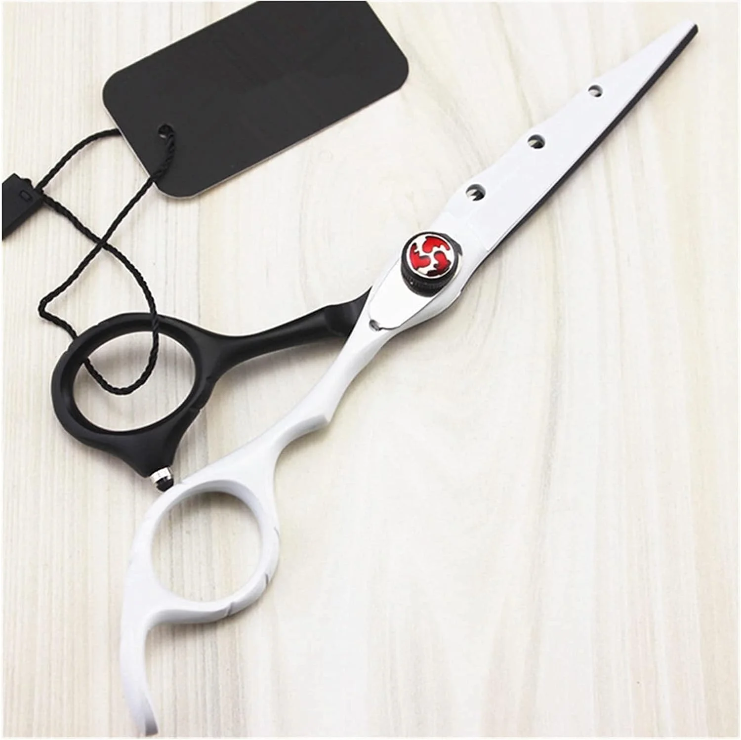 قیچی آرایشگری مو، 6 اینچی، پیتاژ مو، نازک کننده، آرایشگر، پیرایشگر، قیچی آرایشگری