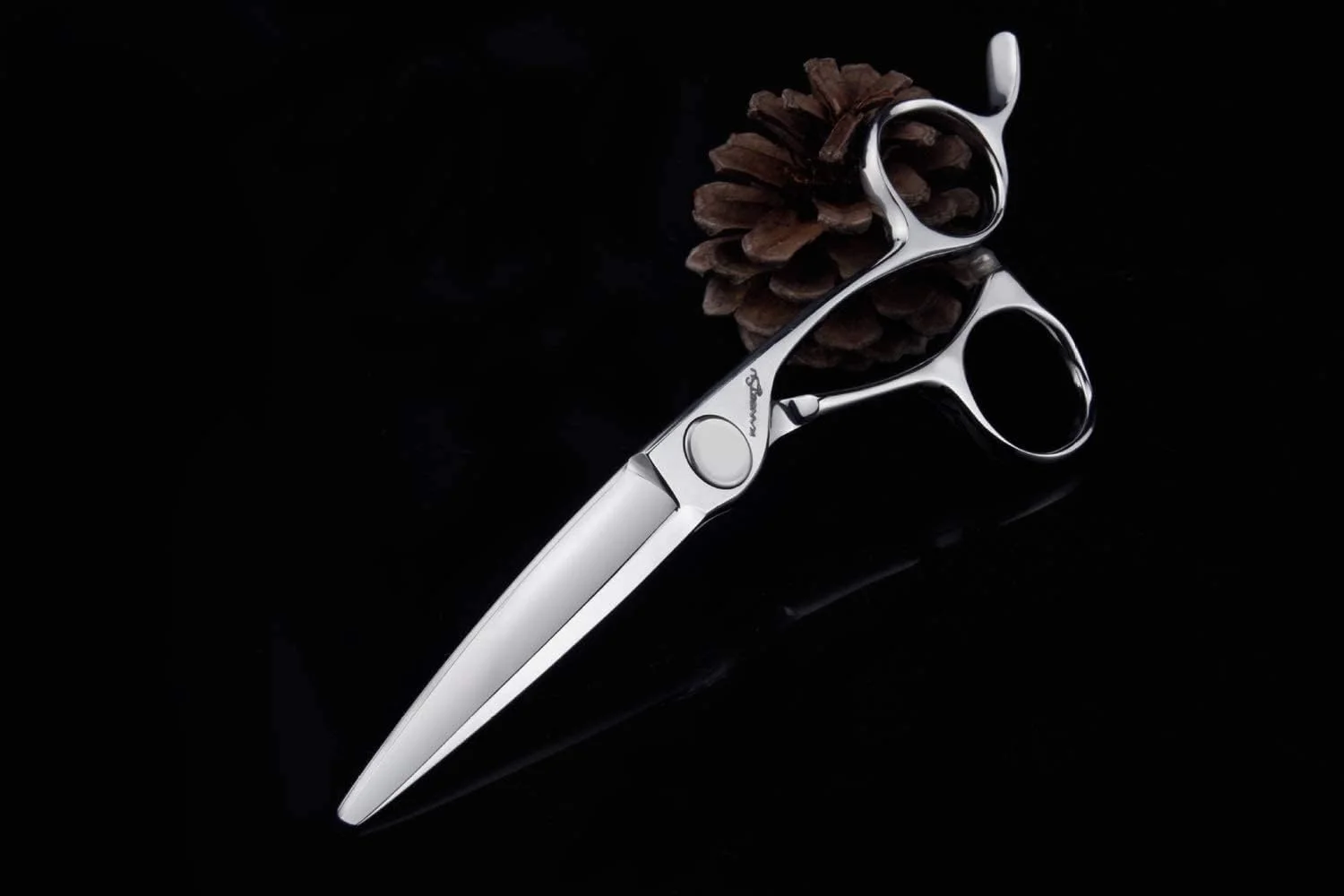 قیچی آرایشگری مو، قیچی اصلاح مو 6.0 اینچ آرایشگری معمولی ساخته شده از فولاد ضد زنگ برای آرایشگاه حرفه ای، قیچی آرایشگر