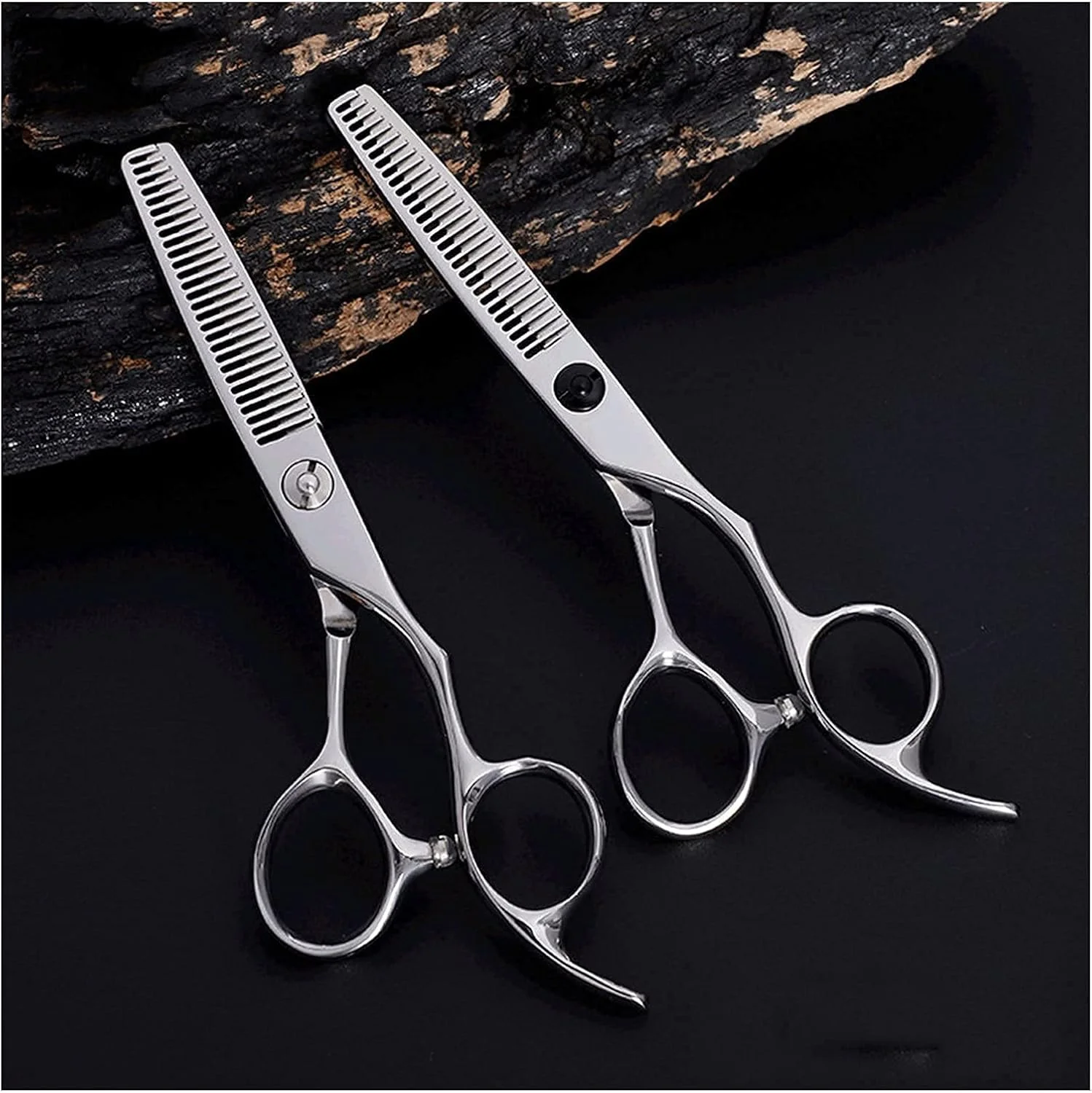 قیچی آرایشگری مو، آرایش مو 5.5 اینچی، آرایشگری حرفه ای برای آرایشگر مو، دندانه دار، قیچی کم حجم کننده مو، قیچی آرایشگاه