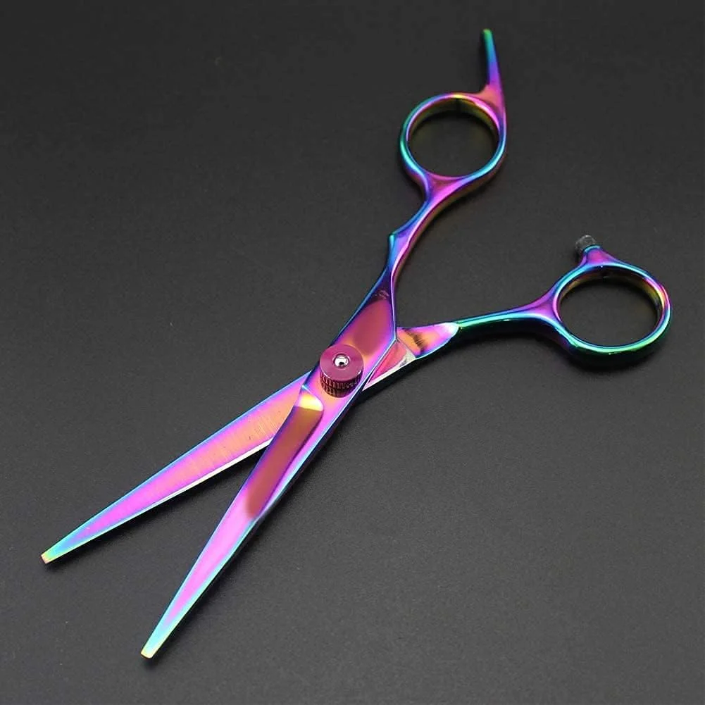 قیچی آرایشگری، ست قیچی مو 6.0 اینچی، قیچی آرایشگری حرفه ای، قیچی سلمانی ایمن و انتخابی برای آرایشگرها