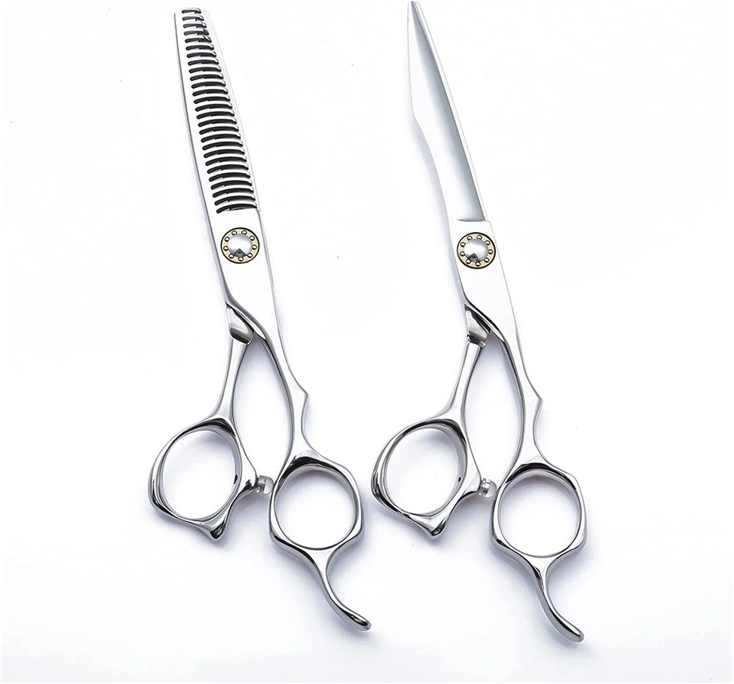 قیچی آرایشگری اینچی، قیچی آرایشگری، قیچی پیرایشگری، قیچی اصلاح مو با پیچ بلبرینگی شخصی