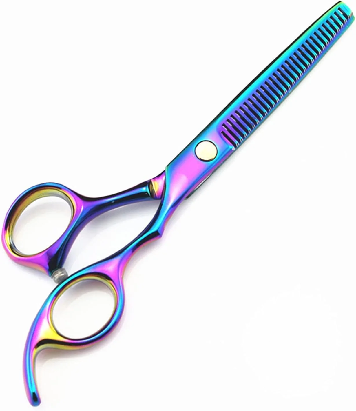 قیچی آرایشگری رنگین کمانی 5.5/6 اینچی، قیچی آرایشگری تی، قیچی اصلاح مو