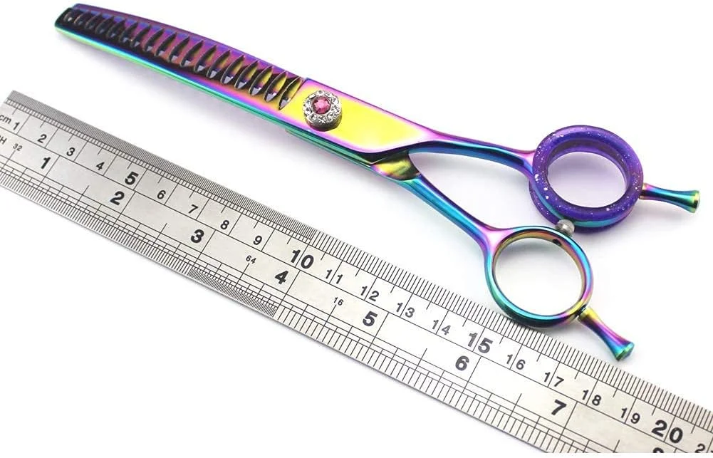 قیچی آرایشگری مو، پیرایش مو، قیچی حرفه ای پیتاژ مو، قیچی آرایشگری 7 اینچی