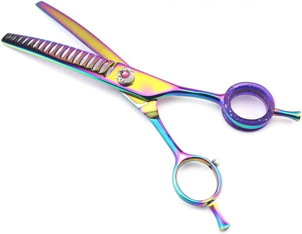 قیچی آرایشگری مو، پیرایش مو، قیچی حرفه ای پیتاژ مو، قیچی آرایشگری 7 اینچی