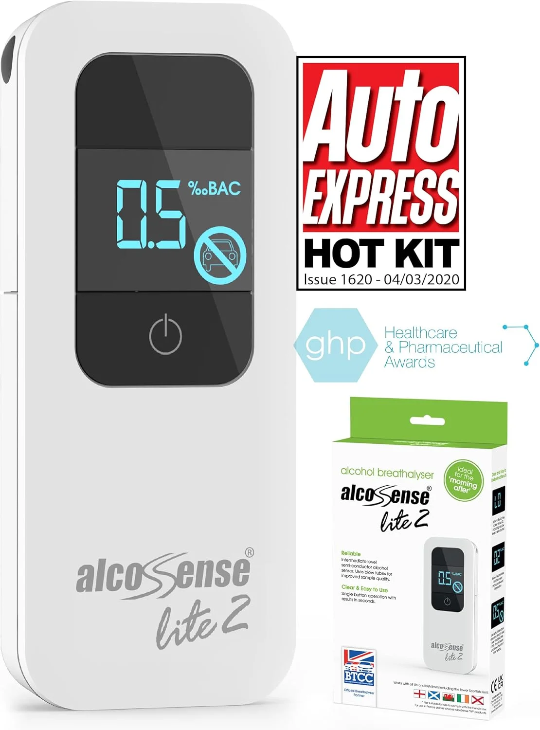 دستگاه تنفسی الکل سنج AlcoSense Lite 2 برای انگلستان، ایرلند و اسکاتلند / آشکارساز الکل تایید شده CE و دستگاه تنفسی خانگی دستگاه تنفسی الکل سنج AlcoSense Lite 2 برای انگلستان، ایرلند و اسکاتلند / آشکارساز الکل تایید شده CE و دستگاه تنفسی خانگی