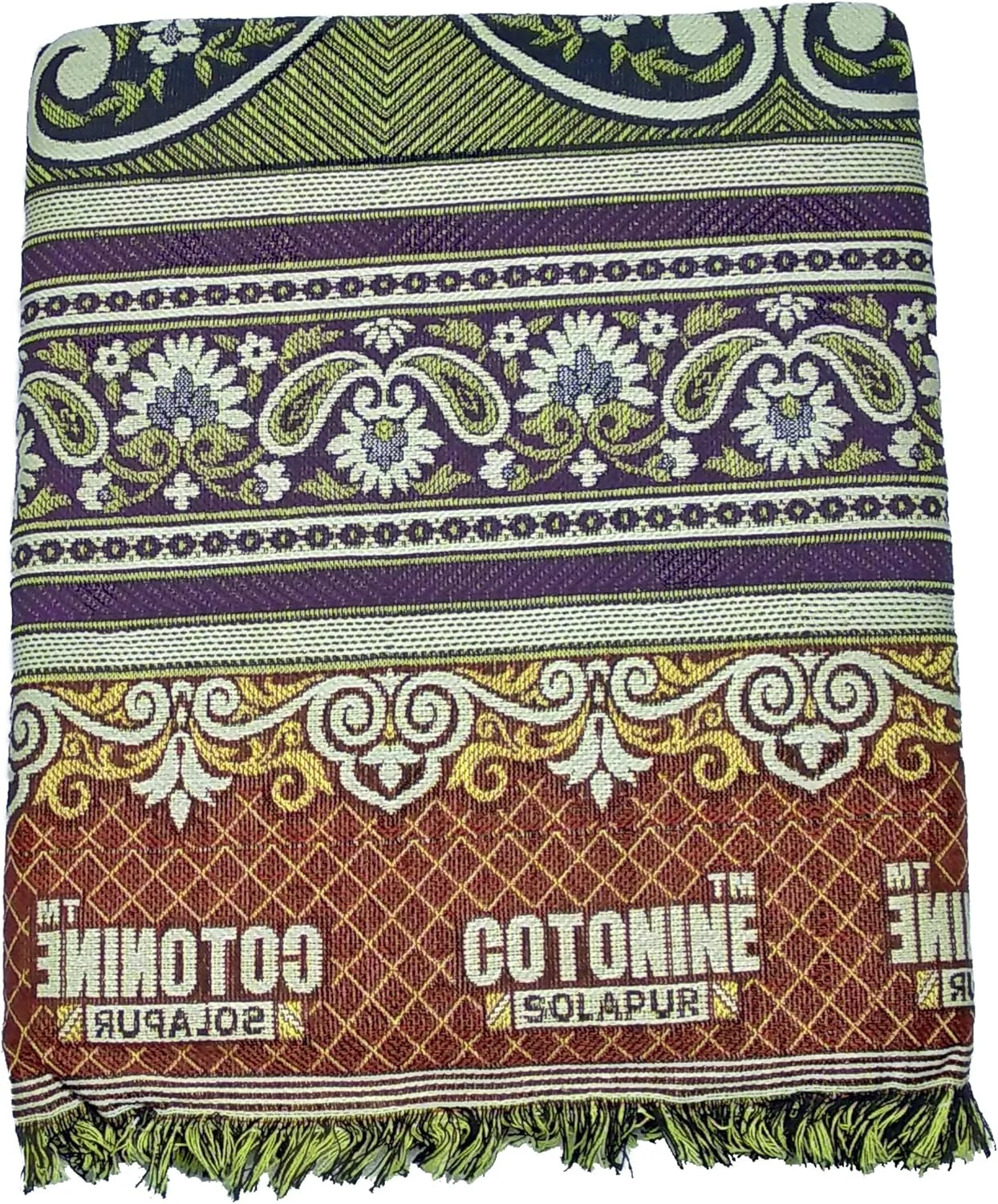 پتو چادر نخی تمام سایز Cotonine، سولاپور، بسته 1 عددی چند رنگ پتو چادر نخی تمام سایز Cotonine، سولاپور، بسته 1 عددی چند رنگ