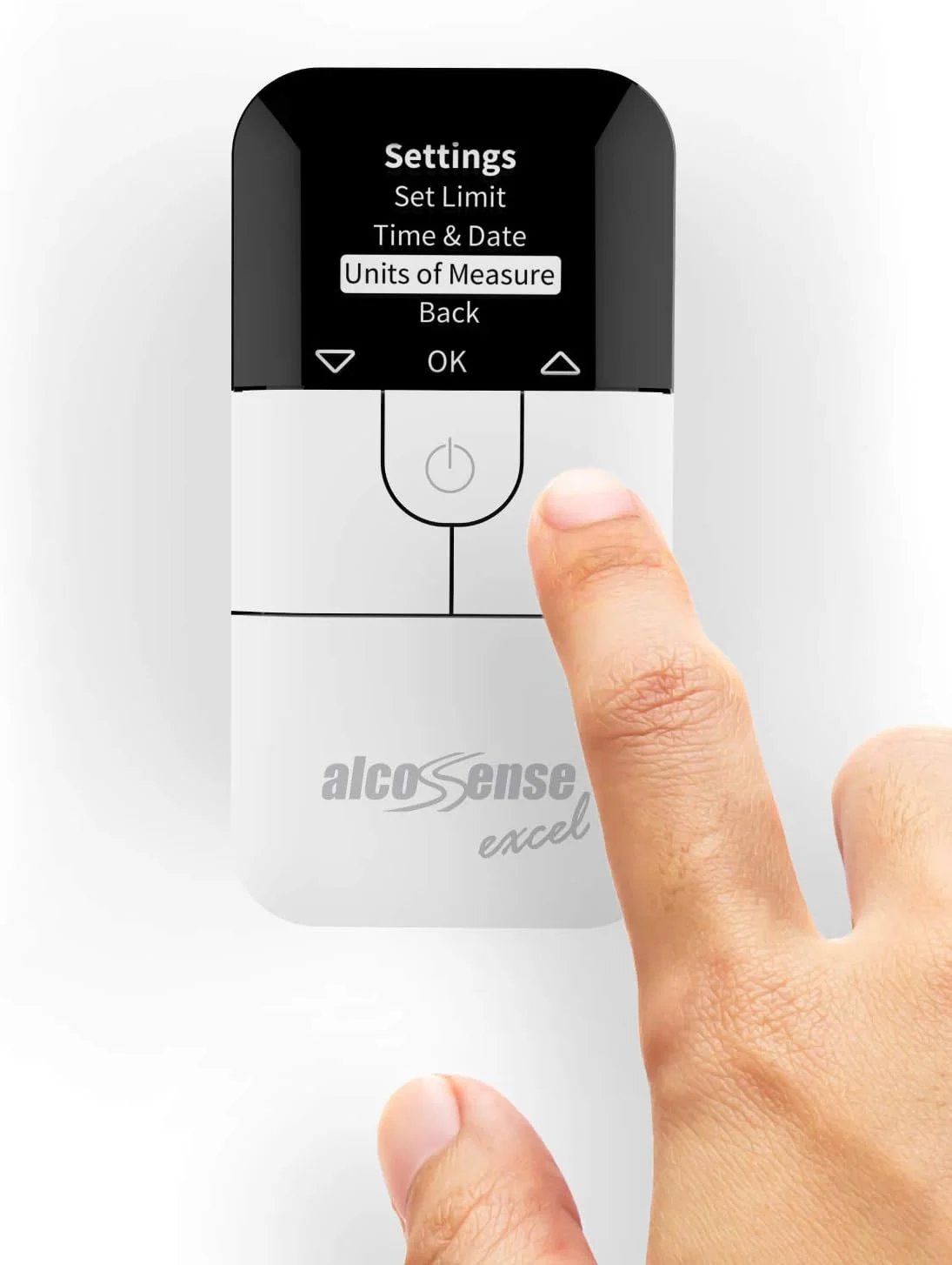 دستگاه الکل سنج تنفسی AlcoSense Excel | سنسور الکل سلول سوختی مشتق شده از پلیس | برنده تست الکل سنج مجله Auto Express “Best Buy” و Evo | تستر الکل دارای تاییدیه CE | طراحی دقیق در انگلستان