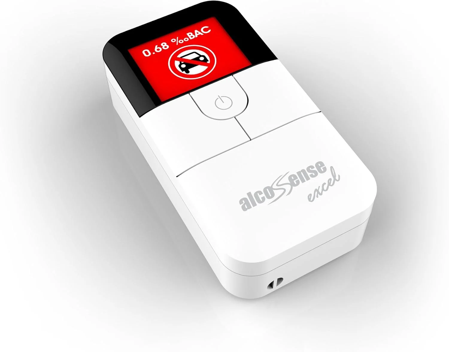 دستگاه الکل سنج تنفسی AlcoSense Excel | سنسور الکل سلول سوختی مشتق شده از پلیس | برنده تست الکل سنج مجله Auto Express “Best Buy” و Evo | تستر الکل دارای تاییدیه CE | طراحی دقیق در انگلستان