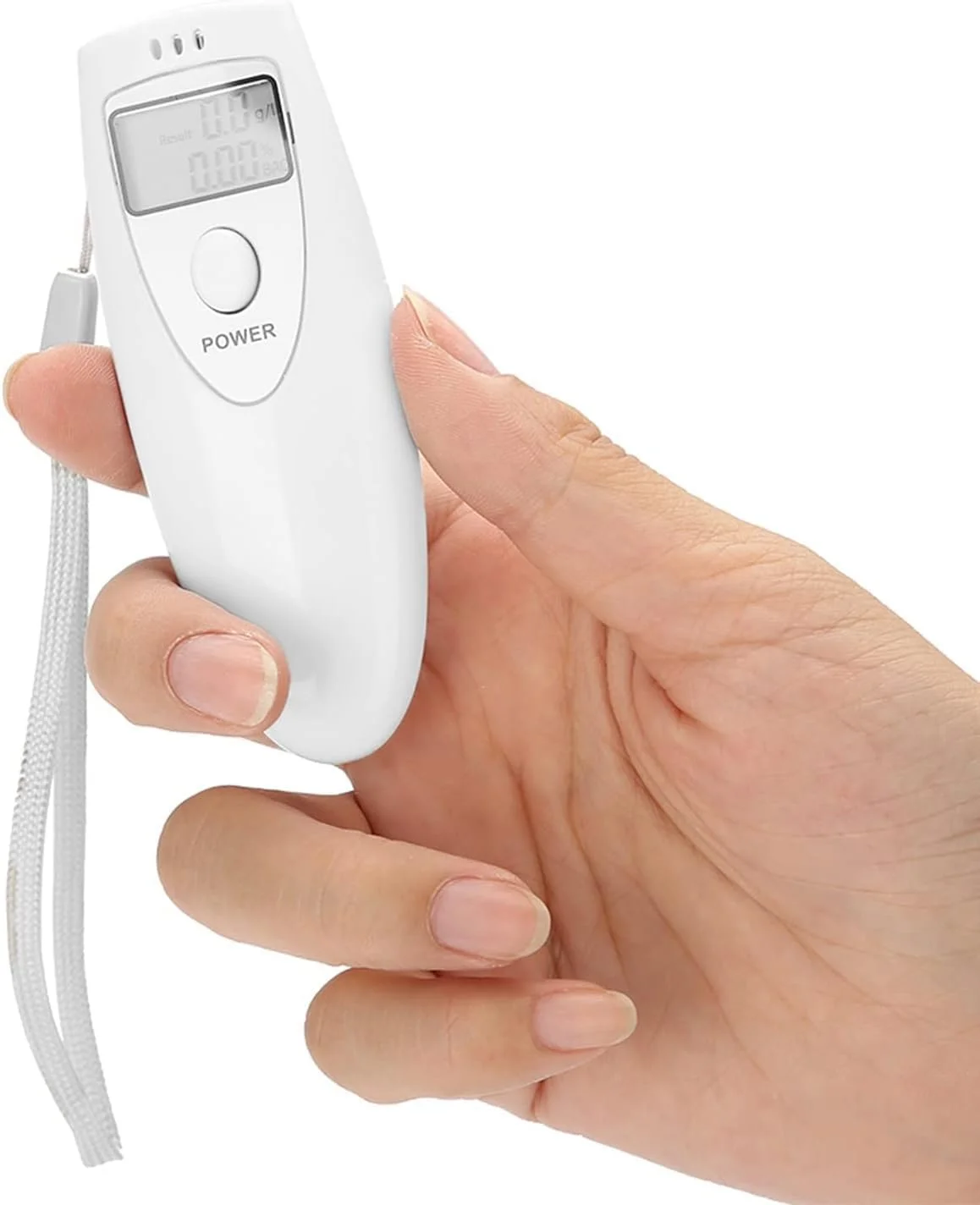 دستگاه تست الکل تنفسی، کیت تست الکل قابل حمل Cotumned، تستر الکل برای خانه، دارای تاییدیه CE، دستگاه تشخیص الکل