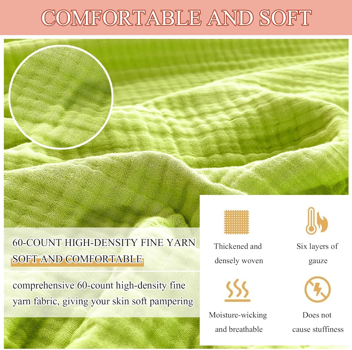 پتوی بافتنی دو نفره پنبه ای - پتو تابستانی سبک و قابل تنفس برای تخت، مبل - رو تختی، ملحفه، نرم و لوکس مناسب تمام فصول (سبز، 120x150 سانتی متر) پتوی بافتنی دو نفره پنبه ای - پتو تابستانی سبک و قابل تنفس برای تخت، مبل - رو تختی، ملحفه، نرم و لوکس مناسب تمام فصول (سبز، 120x150 سانتی متر)