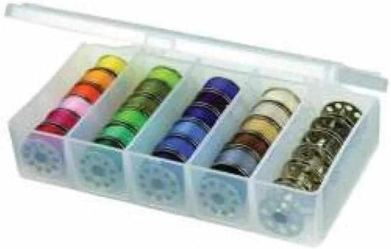جعبه قرقره ArtBin 8155AB Sew-Lutions، سازمان دهنده قرقره خیاطی، [1] جعبه نگهداری پلاستیکی، شفاف