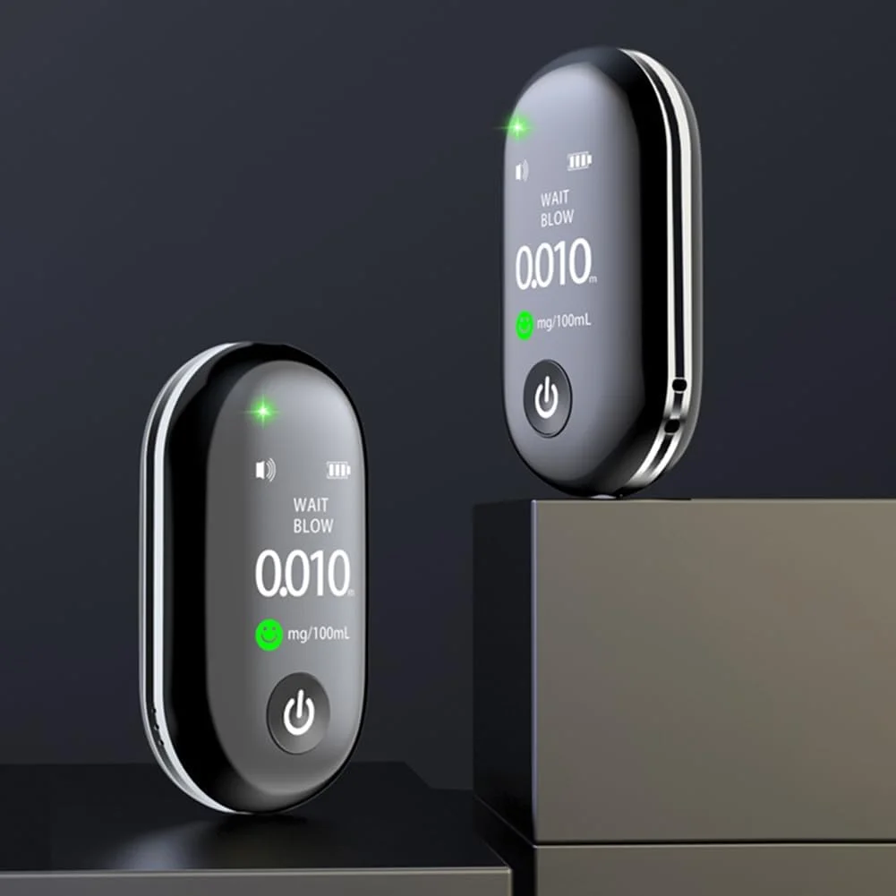 دستگاه تست الکل قابل حمل LYEAA - الکل سنج حرفه ای با پاسخ سریع و باتری قابل شارژ دستگاه تست الکل قابل حمل LYEAA - الکل سنج حرفه ای با پاسخ سریع و باتری قابل شارژ