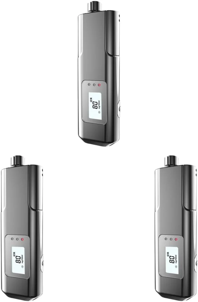 دستگاه تنفسی الکل سنج با حساسیت بالا LYEAA، شارژ Type-C، نمایشگر LED، الکل سنج غیر تماسی، دیجیتال حرفه ای و دقیق