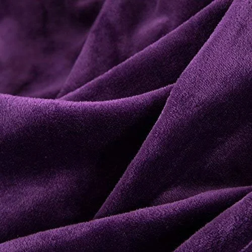 پتوی نرم و ابریشمی فابین، یک نفره، طرح ساده، از جنس میکروفایبر و فلانل، مناسب برای مبل، صندلی، تخت، منزل، محل کار و مسافرت (بنفش) پتوی نرم و ابریشمی فابین، یک نفره، طرح ساده، از جنس میکروفایبر و فلانل، مناسب برای مبل، صندلی، تخت، منزل، محل کار و مسافرت (بنفش)