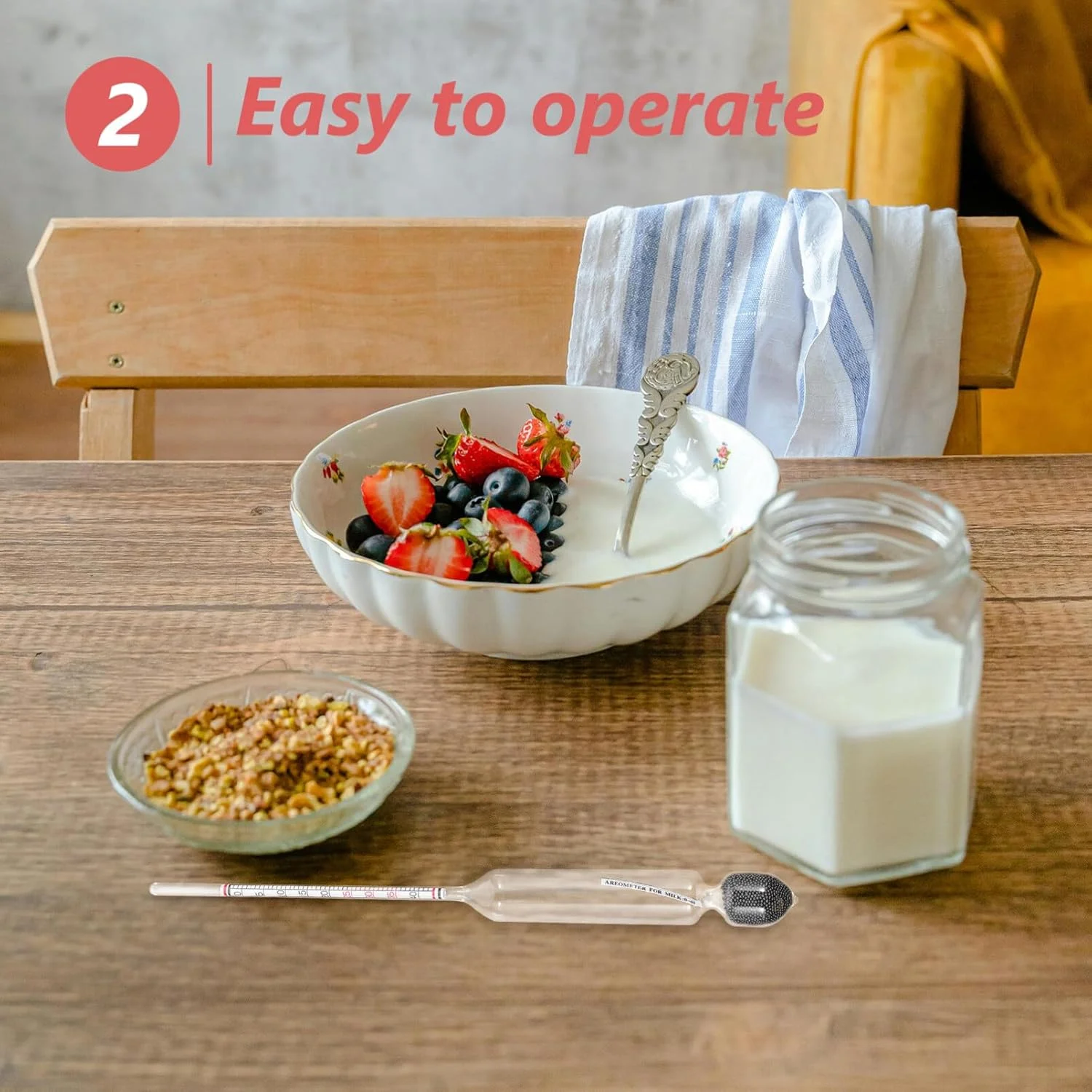 هیدرومتر ساکاریمتر HEMOTON، ابزار اندازه گیری میزان الکل، درصد الکل، مناسب برای شراب میوه، آبجو، نشانگر میزان قند 0-40 Vol% هیدرومتر ساکاریمتر HEMOTON، ابزار اندازه گیری میزان الکل، درصد الکل، مناسب برای شراب میوه، آبجو، نشانگر میزان قند 0-40 Vol%