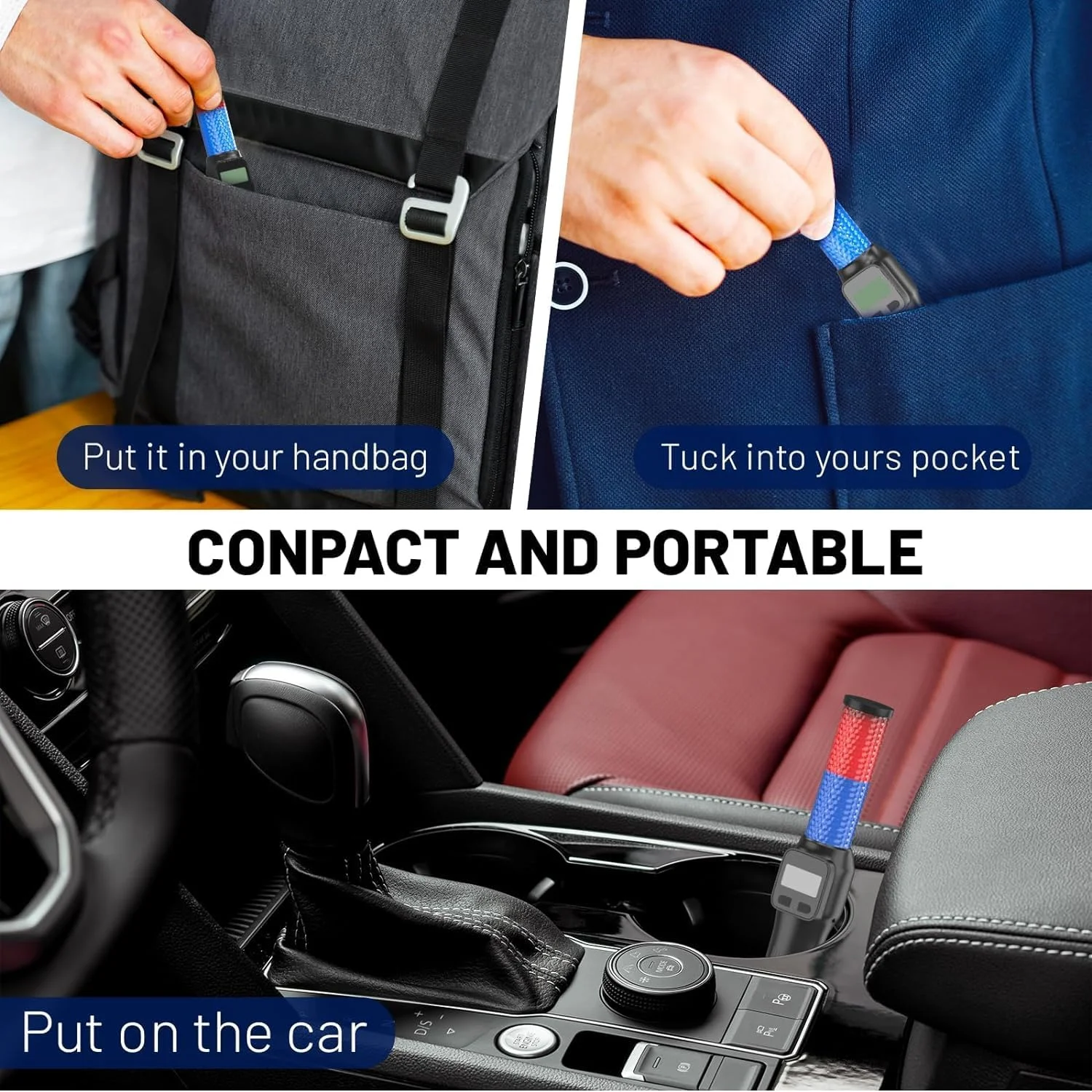 تست الکل قابل حمل و شارژی Gywjioy، تست تنفسی الکل شخصی، تستر الکل با صفحه نمایش LCD برای استفاده شخصی یا حرفه ای