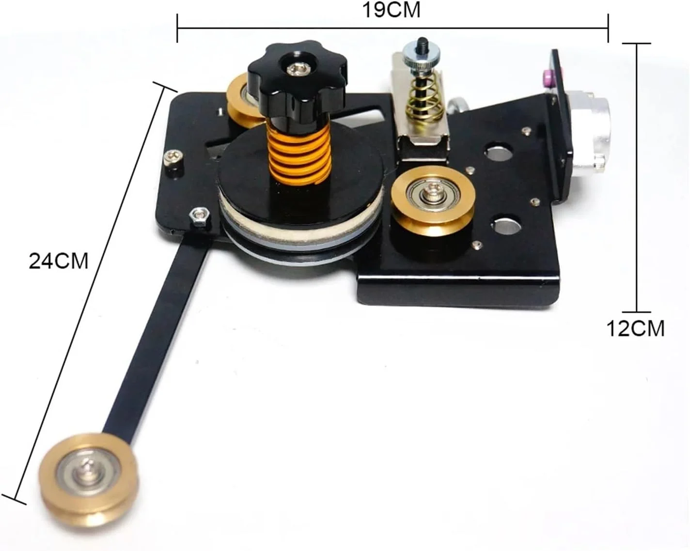 بوبین وایندر، میراگر مکانیکی استاندارد، دستگاه کنترل کشش میراگر برای دستگاه سیم پیچی که از سیم های مختلف استفاده می کند