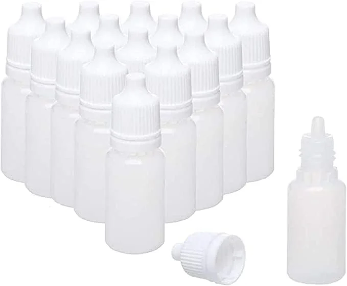 بطری های قطره چکان پلاستیکی خالی Haayymo، 24 عدد بطری قطره چکان مایع خالی پلاستیکی 20 میلی لیتری برای روغن های ضروری
